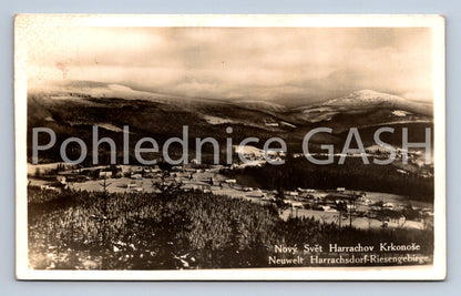 Postcard NEW WORLD - HARRACHOV - KRKONOSE (ST4938)