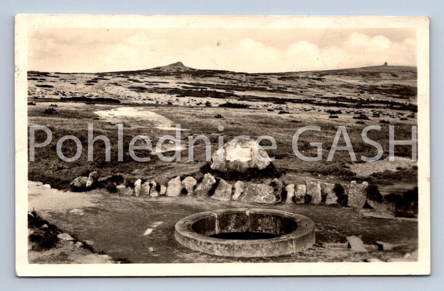 Postcard KRKONOSE - SOURCE OF THE ELBE (ST4940)