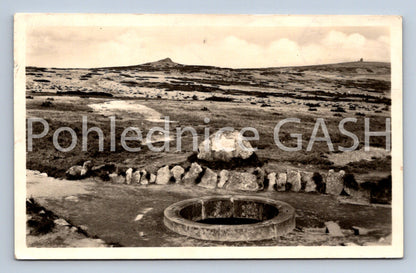 Postcard KRKONOSE - SOURCE OF THE ELBE (ST4940)
