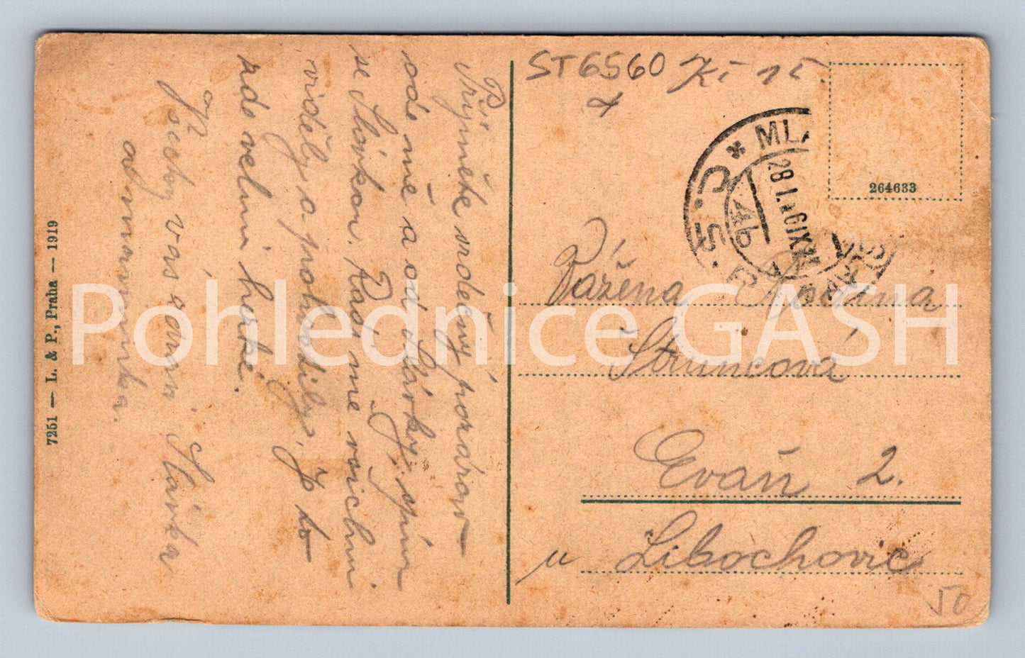 Postcard MLADA BOLESLAV (ST6560)