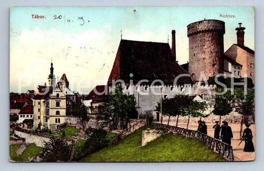 Postcard TÁBOR (ST6563)