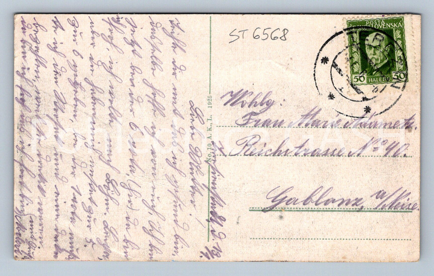 Postcard TEREZIN (ST6568)