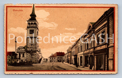 Postcard DOBRUŠKA (ST6575)