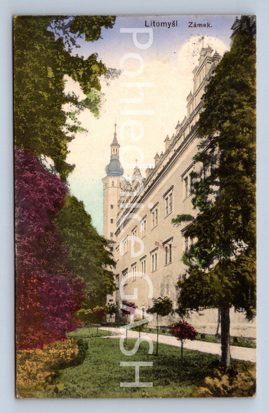 Postcard LITOMYŠL - CASTLE (ST6576)