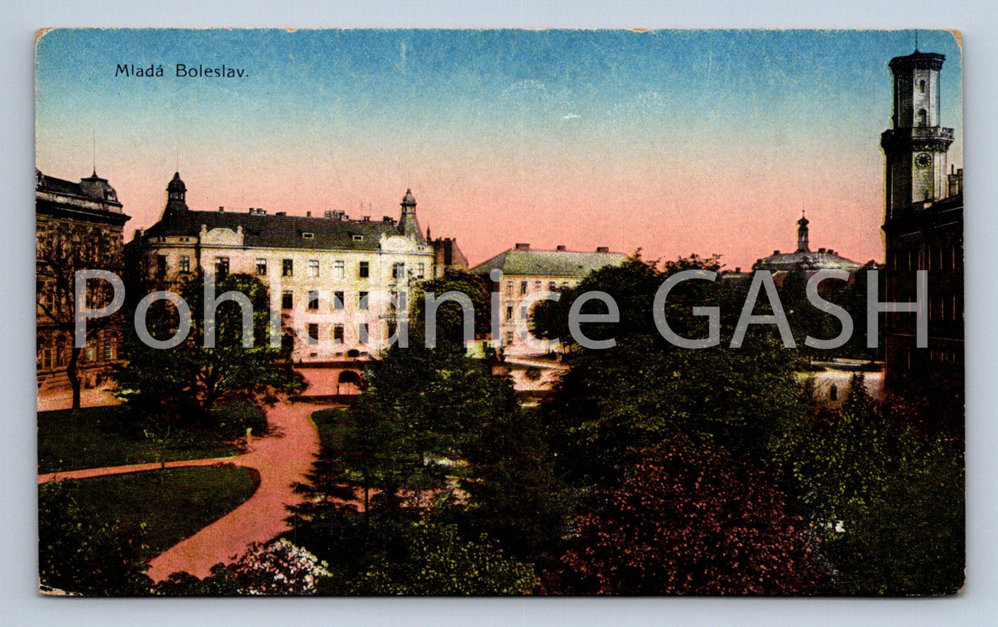 Postcard MLADA BOLESLAV (ST6578)