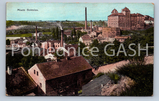 Postcard MLADA BOLESLAV (ST6580)