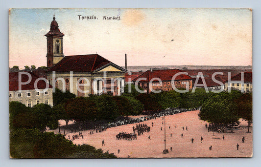 Postcard TEREZÍN - SQUARE (ST6584)