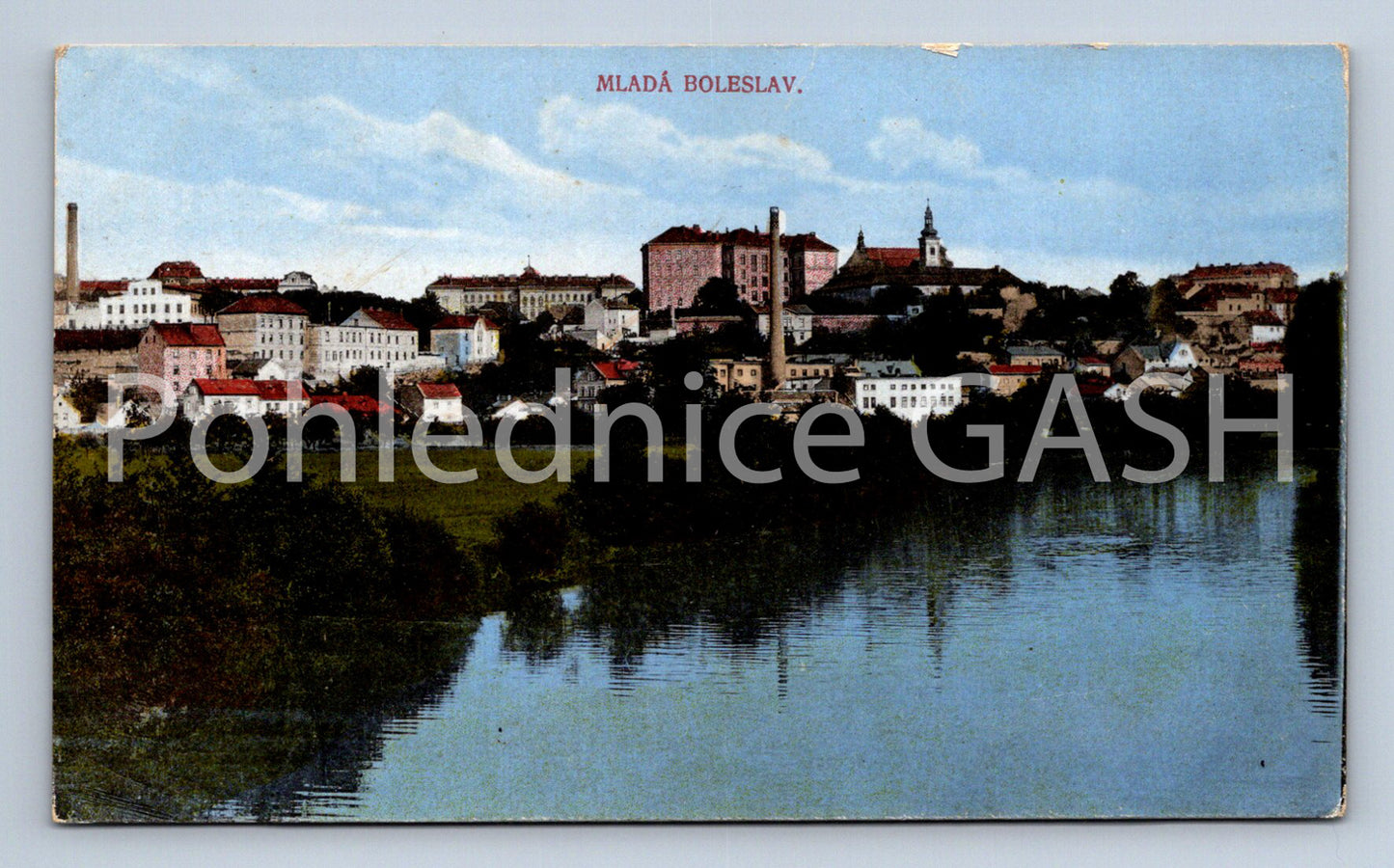 Postcard MLADA BOLESLAV (ST6585)