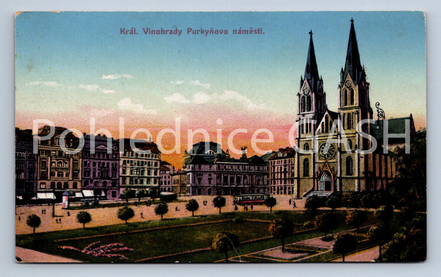 Postcard KRALOVSKÉ VINOHRADY (ST6591)