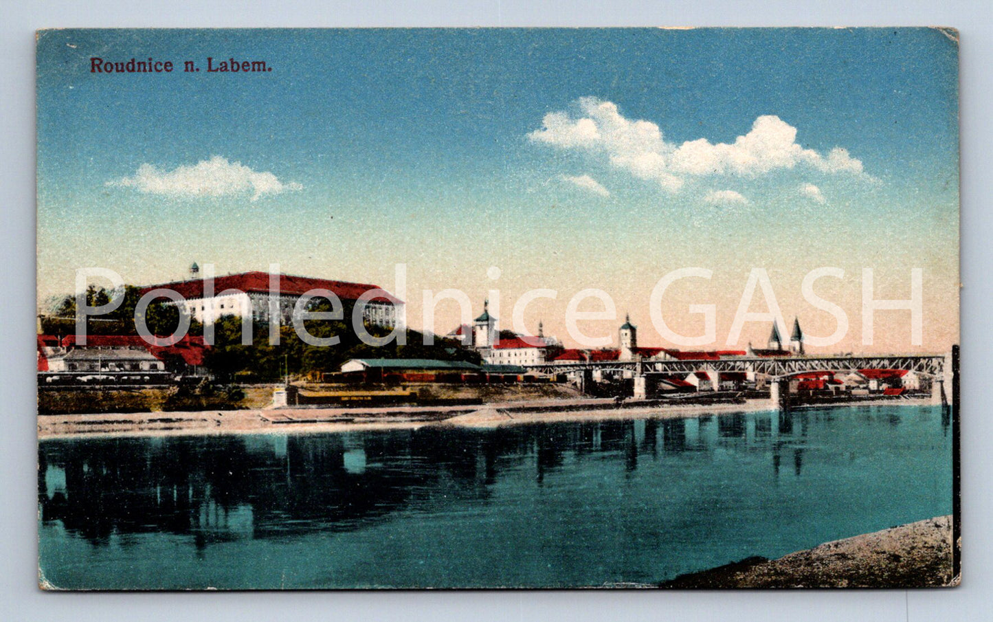 Postcard ROUDICE NAD LABEM (ST6602)