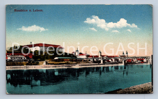 Postcard ROUDICE NAD LABEM (ST6602)