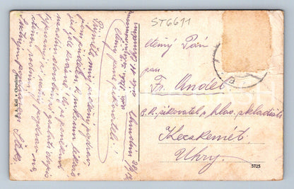 Postcard CHRUDIM - SQUARE (ST6611)