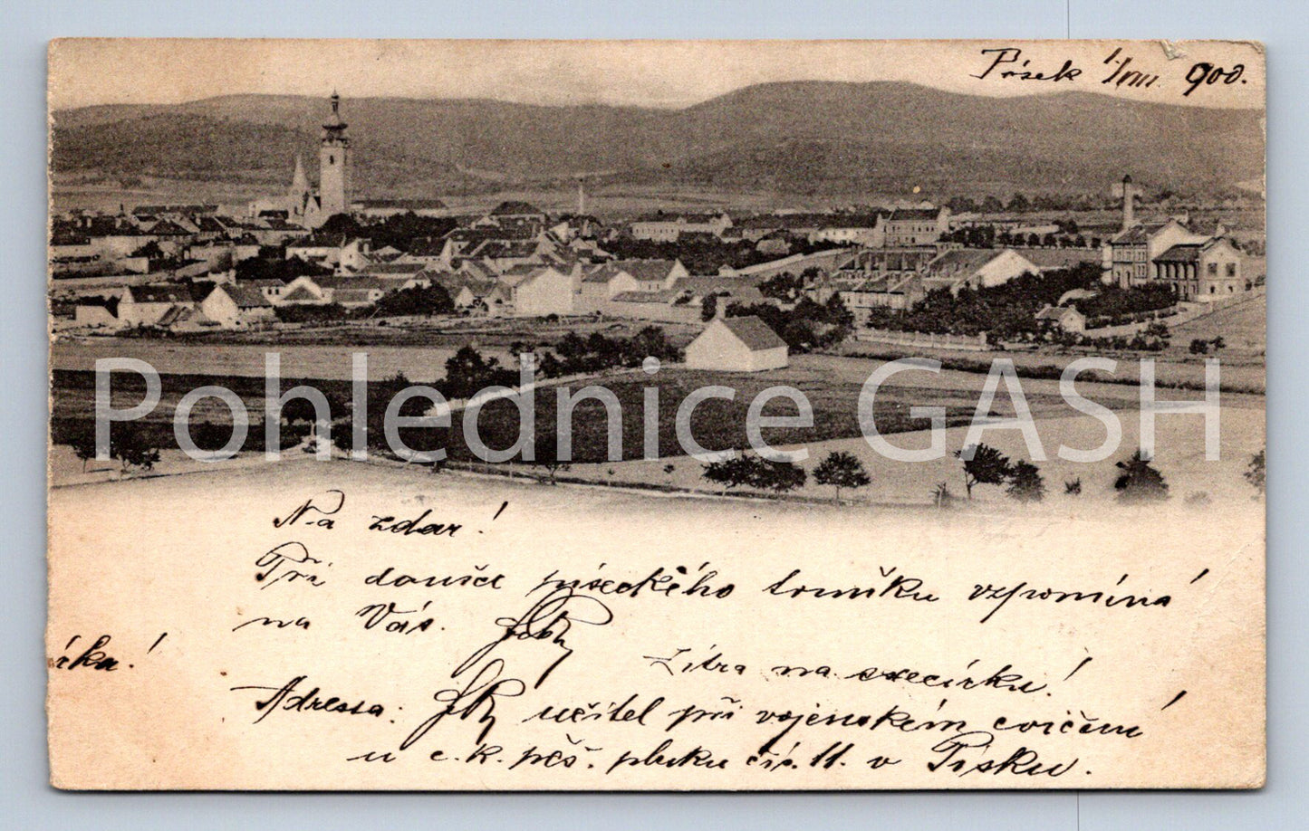 Postcard SAND (ST6614)