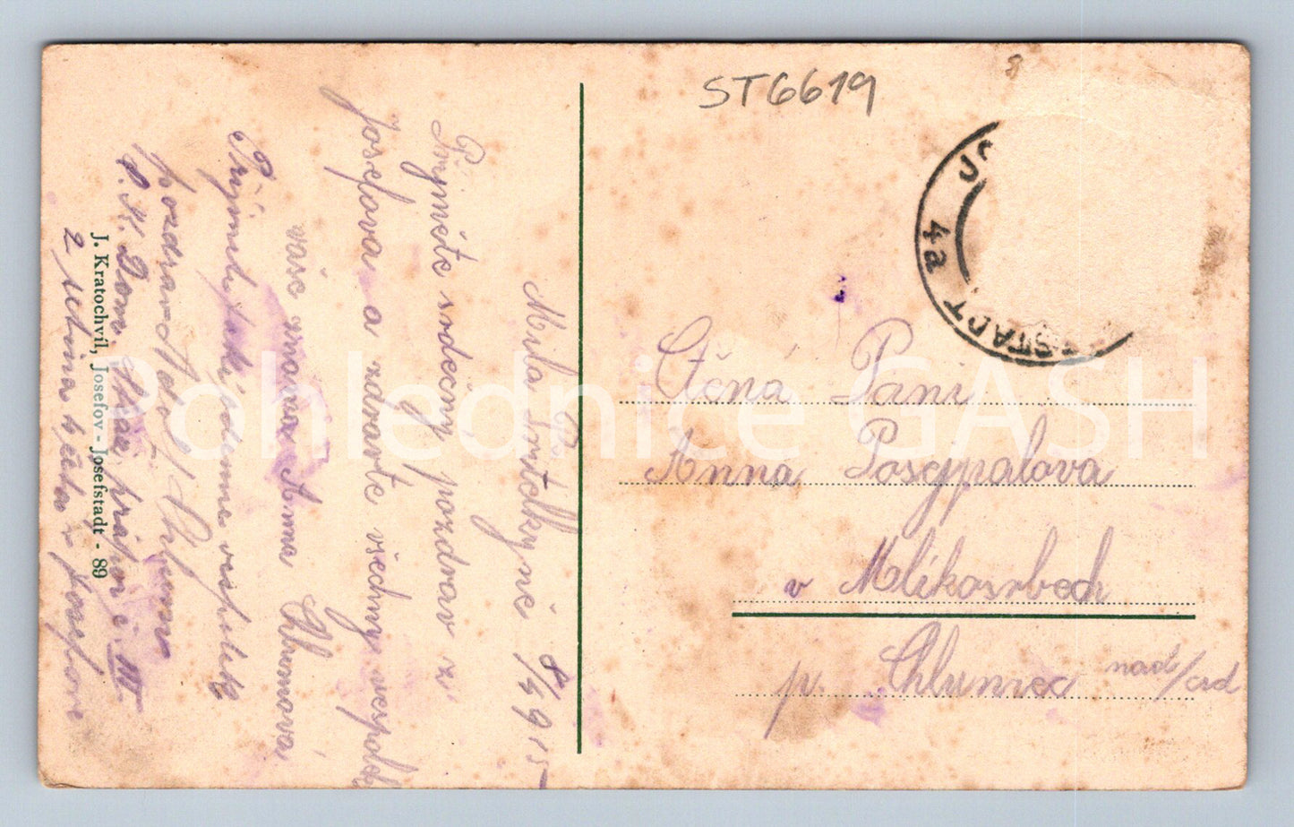 Postcard JOSEPH (ST6619)