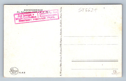 Postcard KRKONOSE - SNOW WHITE (ST6621)