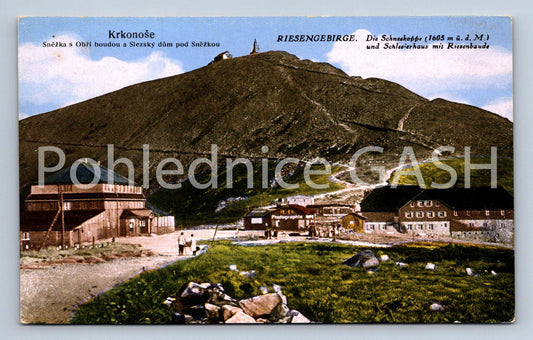 Postcard KRKONOSE - SNOW WHITE (ST6621)