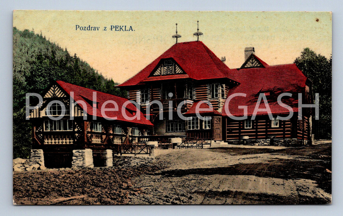 Greetings from Hell Postcard (ST6624)