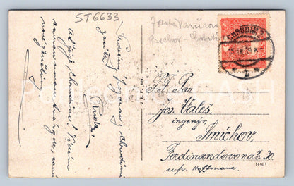 Postcard CHRUDIM - HIGH SCHOOL OF ECONOMY (ST6633)