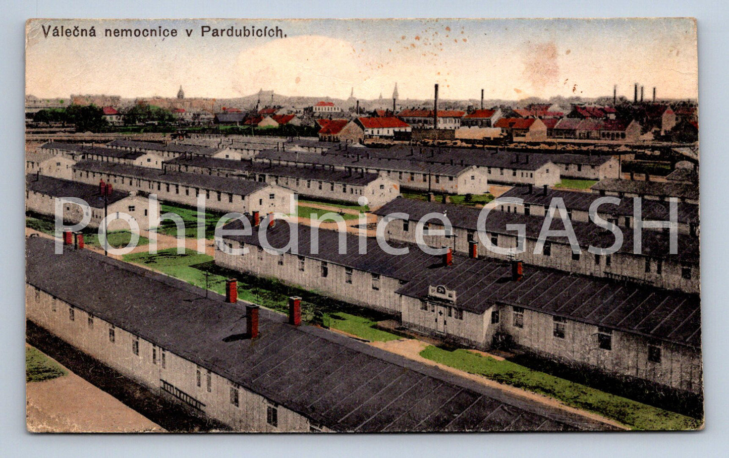Postcard PARDUBICE - WAR HOSPITAL (ST6643)