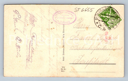 Postcard TĚŠNOV - ELBE RESERVOIR IN TĚŠNOV (ST6655)