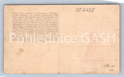 Postcard TĚŠNOV - ELBE RESERVOIR IN TĚŠNOV (ST6658)