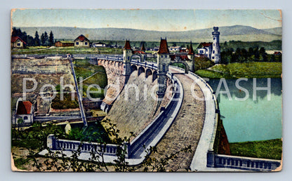 Postcard TĚŠNOV - ELBE RESERVOIR IN TĚŠNOV (ST6663)