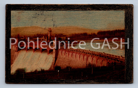 Postcard TĚŠNOV - ELBE RESERVOIR IN TĚŠNOV (ST6675)