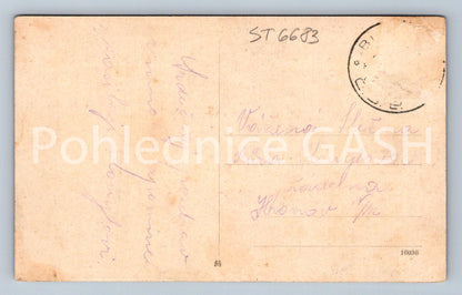 Postcard TĚŠNOV - ELBE RESERVOIR IN TĚŠNOV (ST6683)