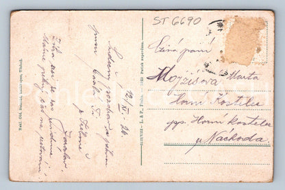 Postcard TŘEBOŇ - CASTLE (ST6690)