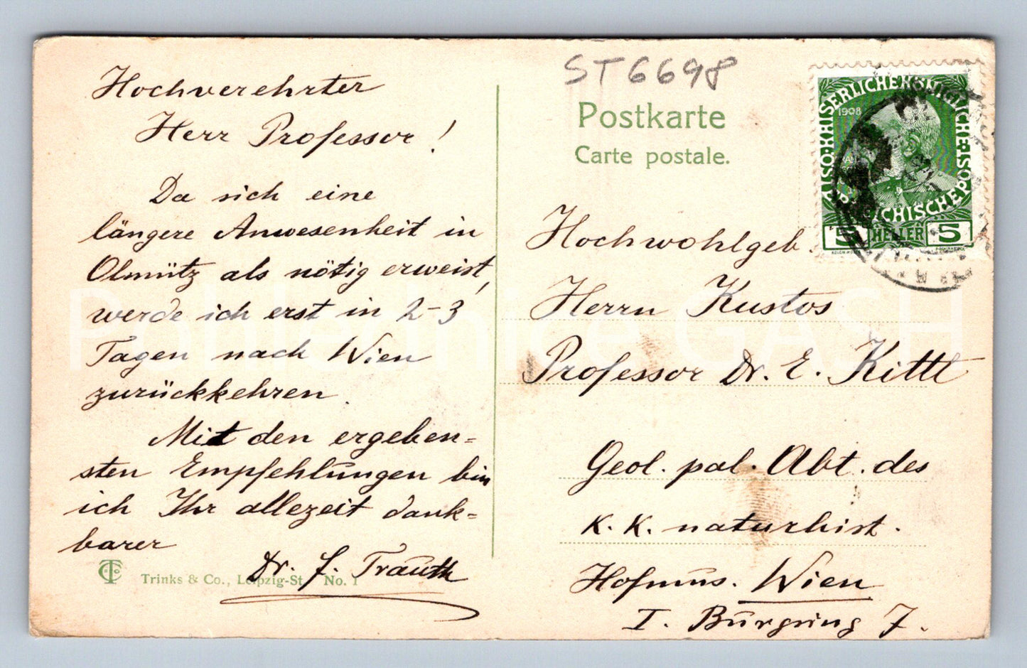 Postcard OLMÜTZ (ST6698)
