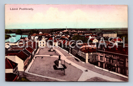 Postcard LÁZNĚ PODEBRADY (ST6707)