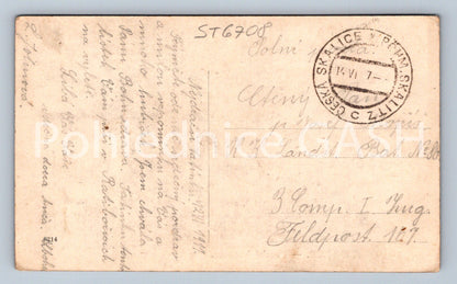 Postcard RATIBOŘICE manor inn restaurant (ST6708)