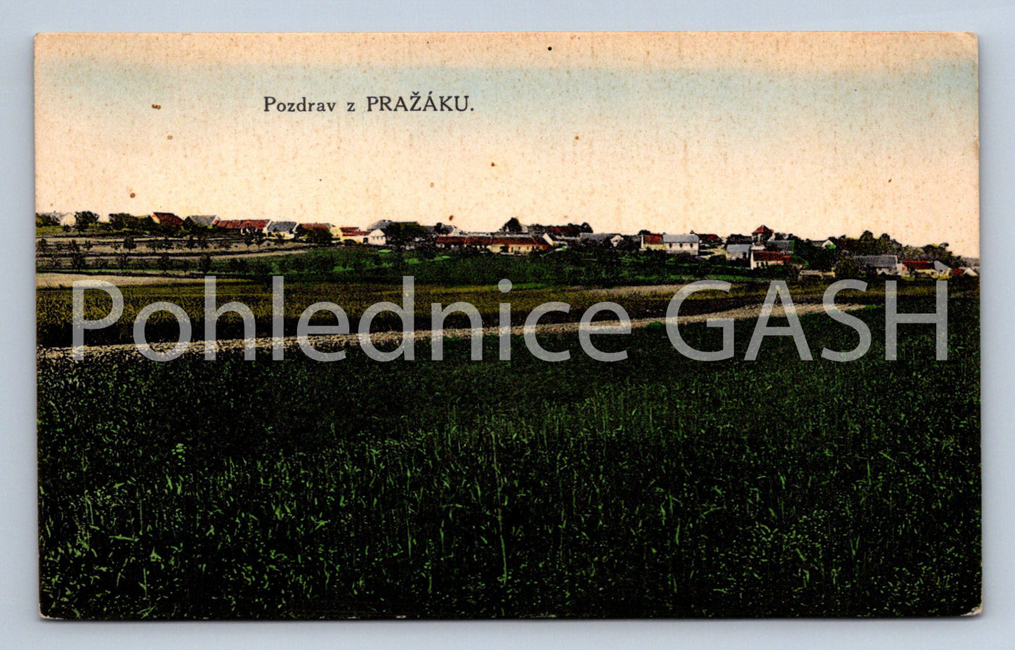 Postcard GREETINGS FROM PRAŽÁK (ST6716)