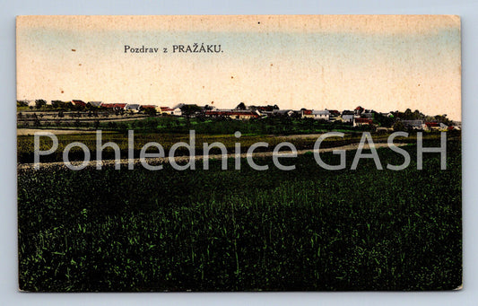 Postcard GREETINGS FROM PRAŽÁK (ST6716)