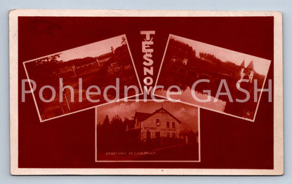 Postcard TĚŠNOV - COLLAGE (ST6718)