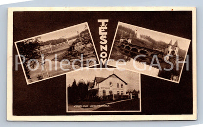 Postcard TĚŠNOV - COLLAGE (ST6719)