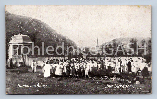 Postcard THEATRE IN THE SHARK (ST6726)