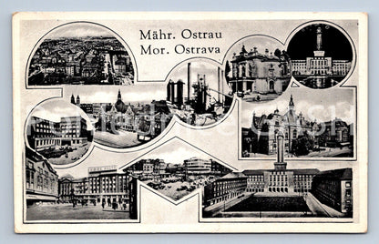 Postcard MORAVIAN OSTRAVA - COLLAGE (ST6729)
