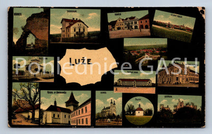 Postcard PUDDING - COLLAGE (ST6733)