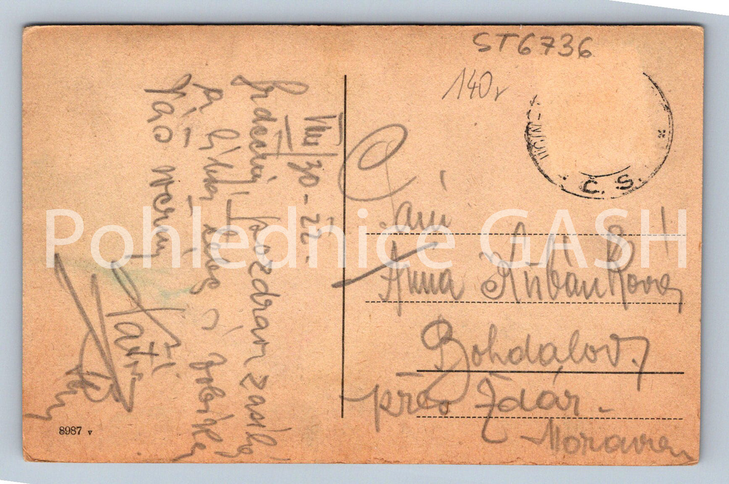 Postcard JIČÍN - COLLAGE (ST6736)