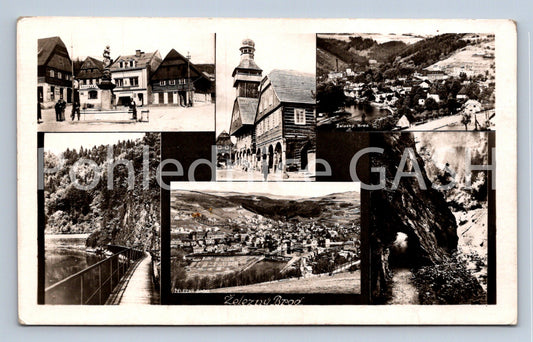 Postcard IRON FORD - COLLAGE (ST6738)