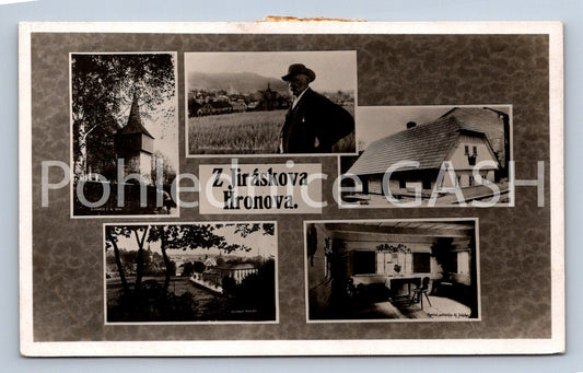Postcard JIRÁSKŮV HRONOV - COLLAGE (ST6748)