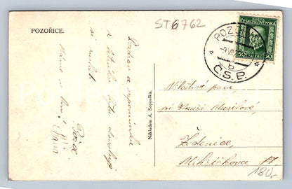 Postcard POZOŘICE (ST6762)