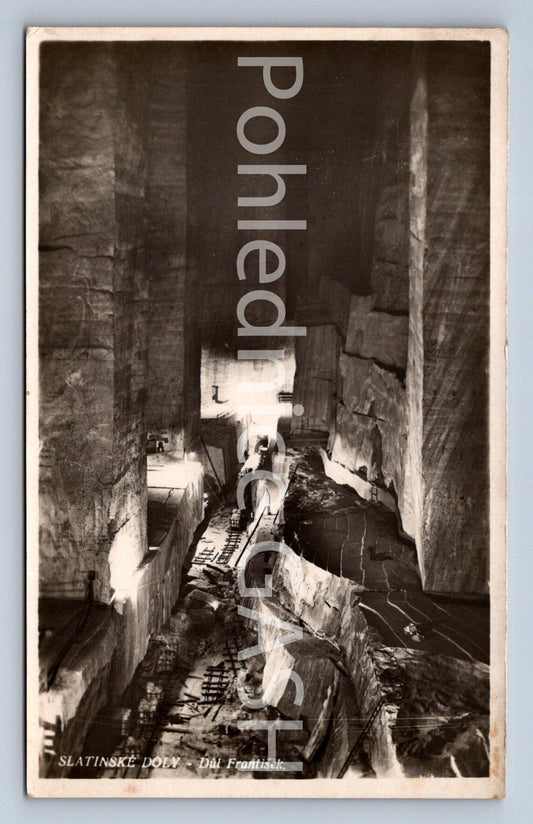 Postcard SLATINSKÉ MINES (ST6767)