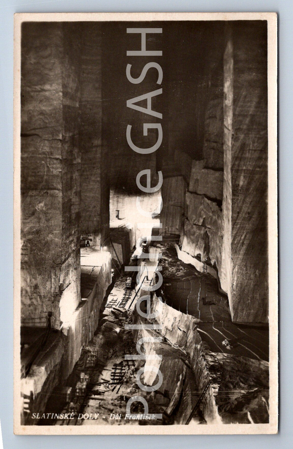 Postcard SLATINSKÉ MINES (ST6768)