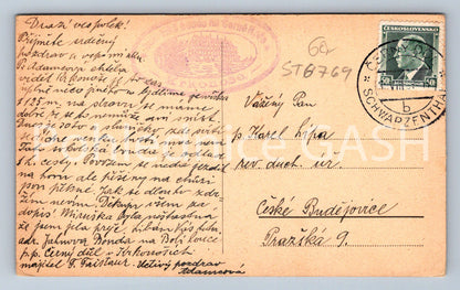 Postcard SOKOL'S SHED IN MONTENEGRO (ST6769)