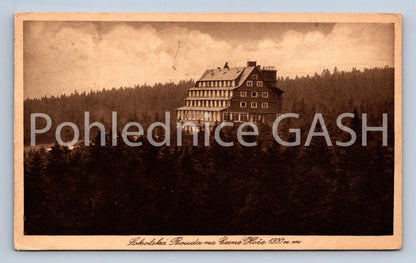 Postcard SOKOL'S SHED IN MONTENEGRO (ST6769)