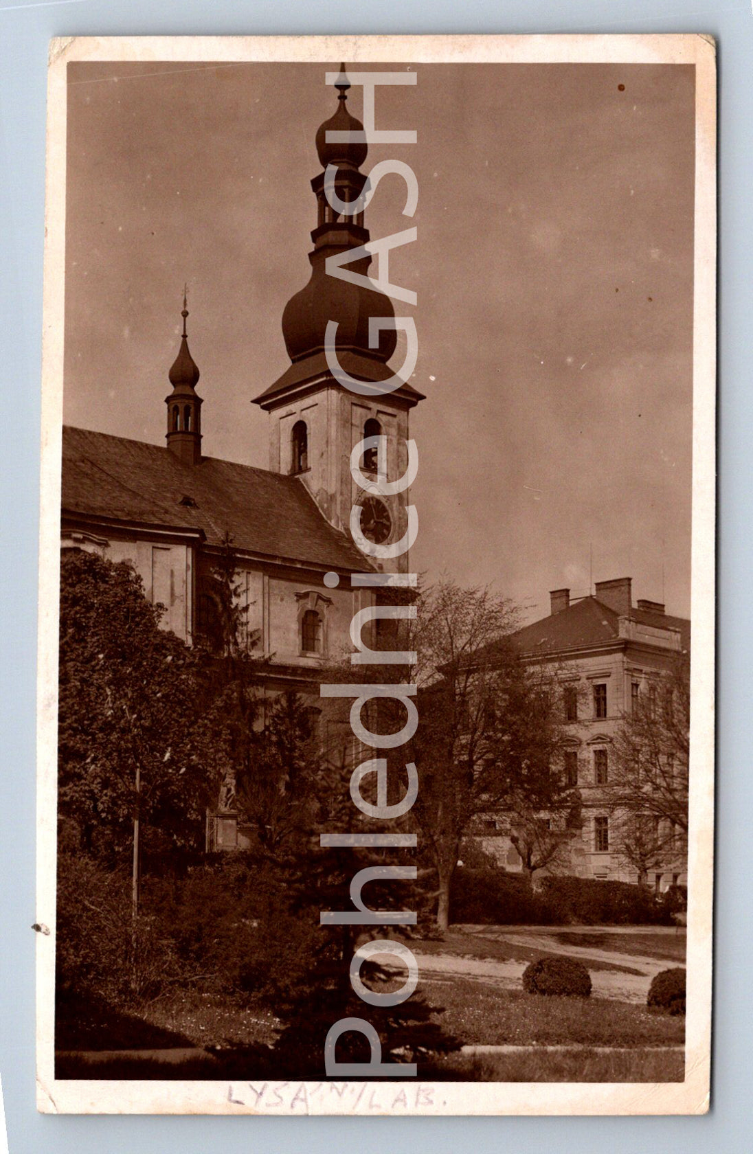 Postcard LYSÁ NAD LABEM (ST6783)