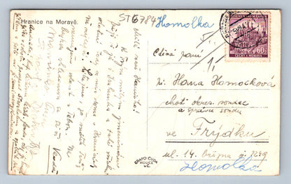 Postcard BORDER IN MORAVIA (ST6784)