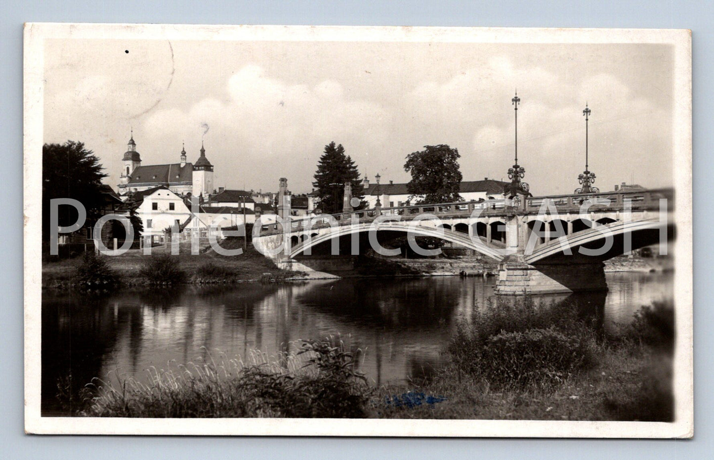 Postcard BORDER IN MORAVIA (ST6784)